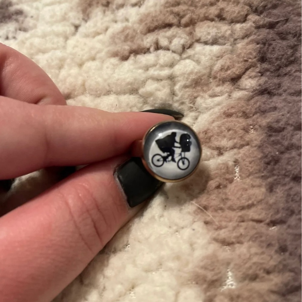Vintage E.T. Ring from the 80s. Adjustable.